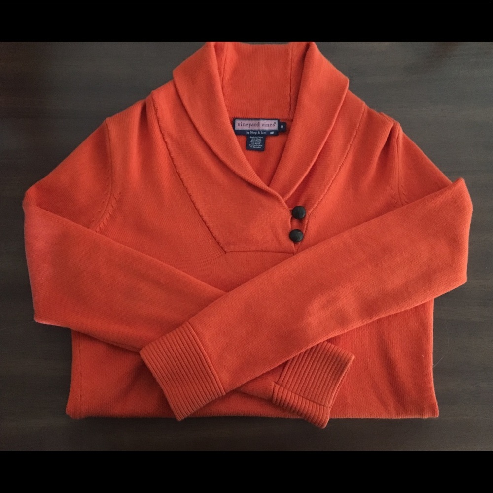 Vineyard Vines Orange Sweater *SUPER SOFT*